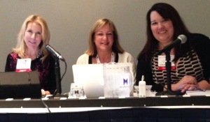 I was at BlogHer because of these fabulous women, Chloe Jeffries, Sharon Greenthal and Anne Parris.
